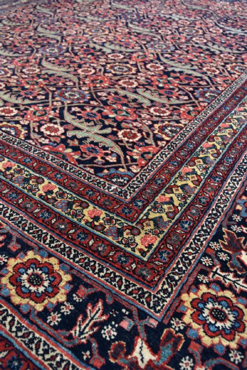 ANTIQUE BIJAR KELLEH CARPET - ADDITIONAL PHOTO 4