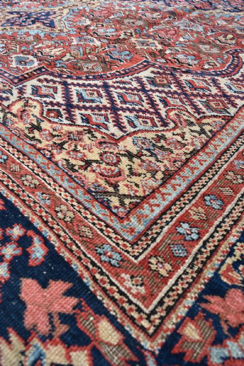 FINE ANTIQUE FERAHAN CARPET - ADDITIONAL PHOTO 5