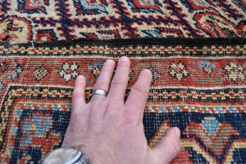 FINE ANTIQUE FERAHAN CARPET - ADDITIONAL PHOTO 7