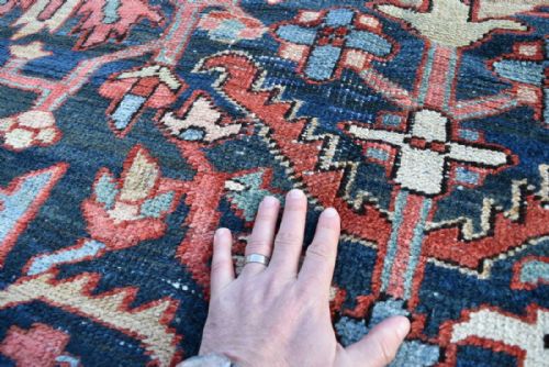 ANTIQUE HERIZ CARPET - ADDITIONAL PHOTO 4