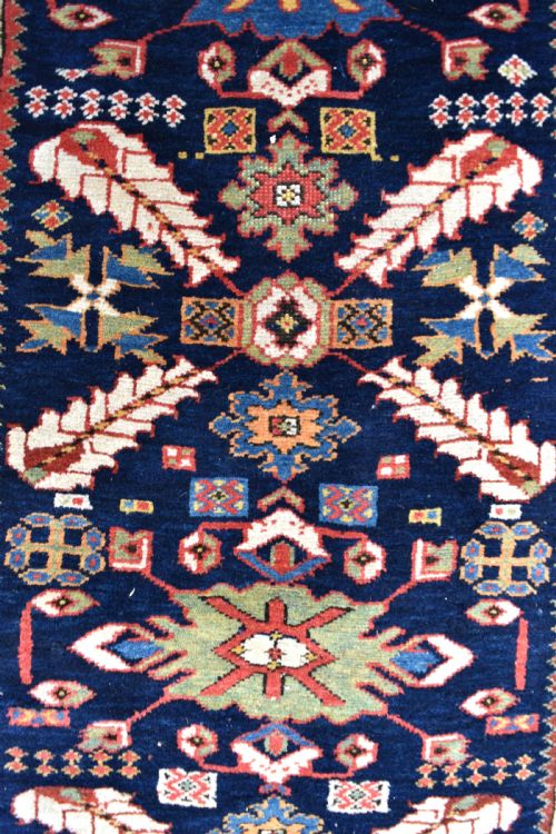 FINE ANTIQUE PERSIAN HERIZ RUNNER - ADDITIONAL PHOTO 1