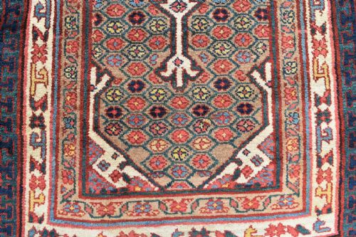 ANTIQUE PERSIAN SERAB NARROW RUNNER - ADDITIONAL PHOTO 3
