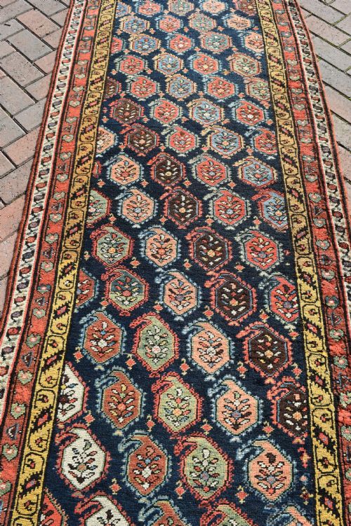ANTIQUE PERSIAN BIJAR RUNNER - ADDITIONAL PHOTO 2