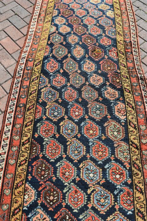 ANTIQUE PERSIAN BIJAR RUNNER - ADDITIONAL PHOTO 3