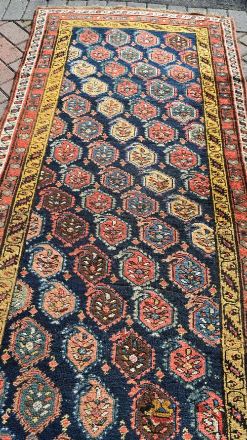 ANTIQUE PERSIAN BIJAR RUNNER - ADDITIONAL PHOTO 4
