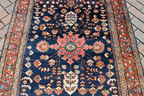ANTIQUE SAROUK MAHAL RUG - ADDITIONAL PHOTO 2