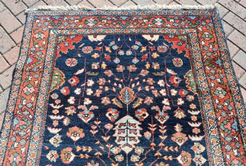 ANTIQUE SAROUK MAHAL RUG - ADDITIONAL PHOTO 3