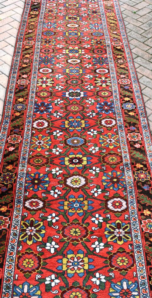 ANTIQUE BIJAR RUNNER - ADDITIONAL PHOTO 4