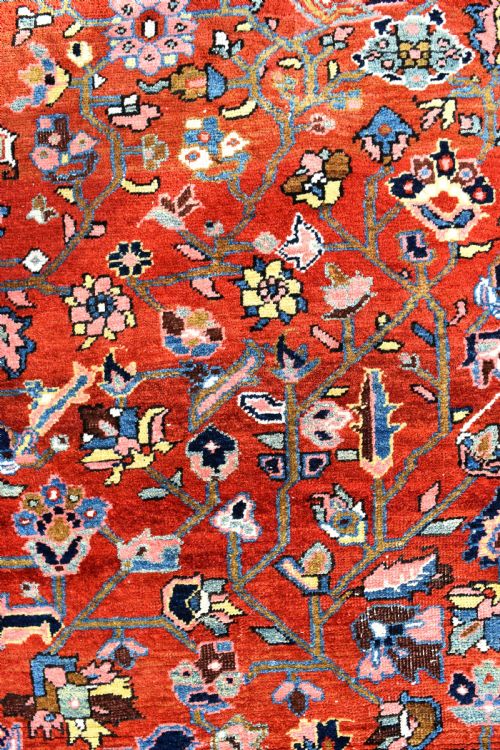 GOOD ANTIQUE PERSIAN HERIZ CARPET - ADDITIONAL PHOTO 13