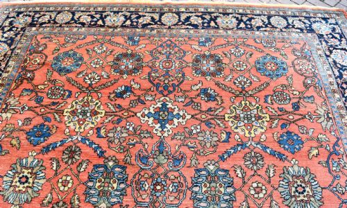 ANTIQUE PERSIAN LILIHAN CARPET - ADDITIONAL PHOTO 3