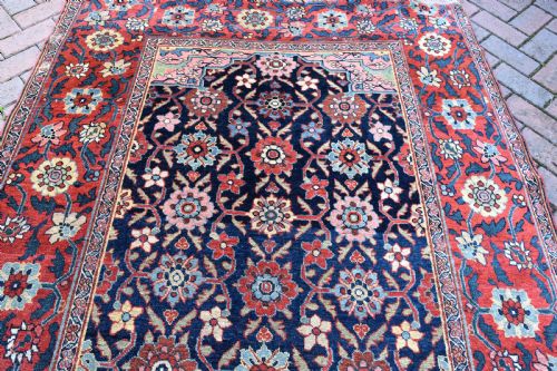 ANTIQUE PERSIAN BIJAR KELLEH CARPET 323X141CM - ADDITIONAL PHOTO 3