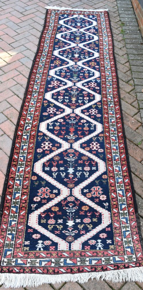 antique hamadan narrow runner 290x78cm - CATEGORY: ANTIQUE RUGS - DATED 1920