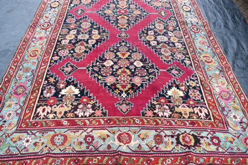 ANTIQUE KARAGH KELLEH GALLERY CARPET 619X214CM - ADDITIONAL PHOTO 1