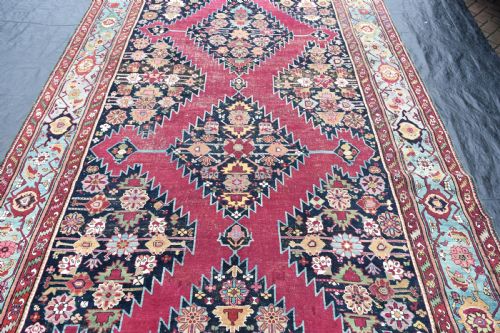 ANTIQUE KARAGH KELLEH GALLERY CARPET 619X214CM - ADDITIONAL PHOTO 2
