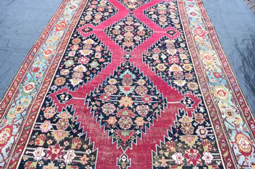 ANTIQUE KARAGH KELLEH GALLERY CARPET 619X214CM - ADDITIONAL PHOTO 3