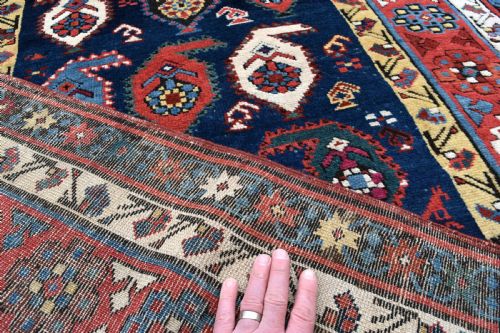 ANTIQUE CAUCASIAN KAZAK RUNNER 286X116CM - ADDITIONAL PHOTO 7