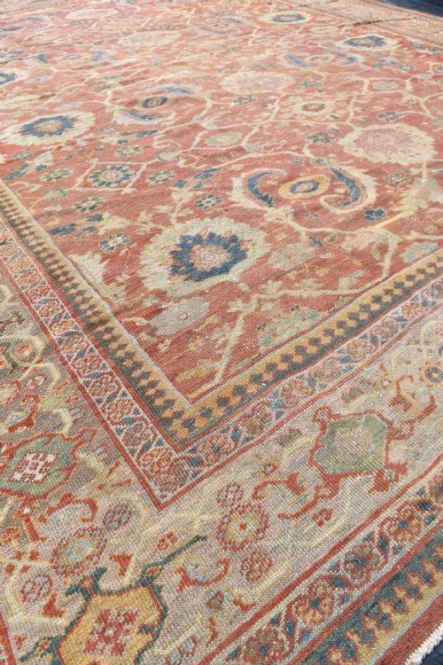 ANTIQUE PERSIAN MAHAL CARPET 406X319CM - ADDITIONAL PHOTO 4