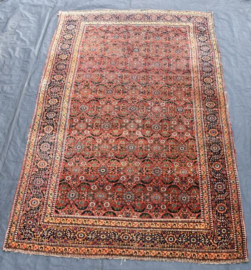 ANTIQUE NORTH WEST PERSIAN CARPET 376X267CM - ADDITIONAL PHOTO 6