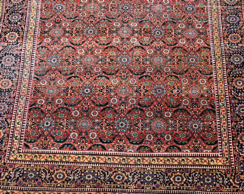 ANTIQUE NORTH WEST PERSIAN CARPET 376X267CM - ADDITIONAL PHOTO 7