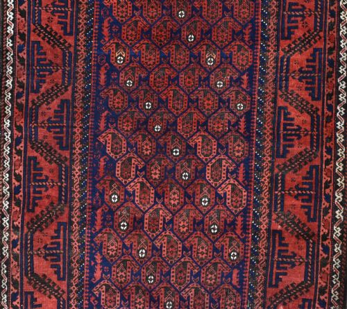 ANTIQUE BALUCH TRIBAL RUG 192X90CM - ADDITIONAL PHOTO 2