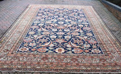 good antique ferahan carpet 405x317cm - CATEGORY: ANTIQUE RUGS - DATED 1880