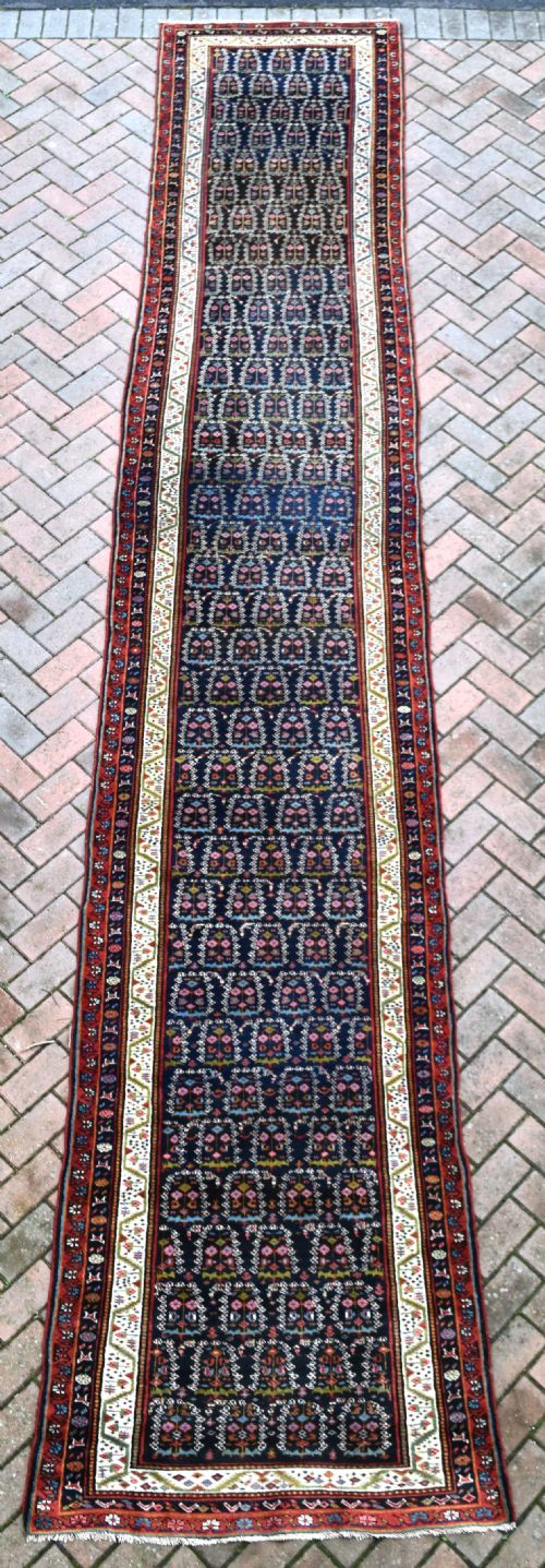 FINE ANTIQUE NORTH WEST PERSIAN RUNNER 501X96CM - ADDITIONAL PHOTO 10