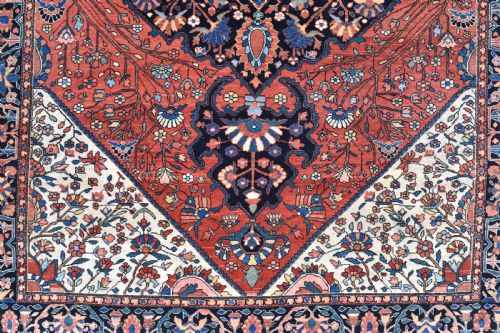 FINE ANTIQUE PERSDIAN SAROUK FERAHAN RUG 194X204CM - ADDITIONAL PHOTO 1
