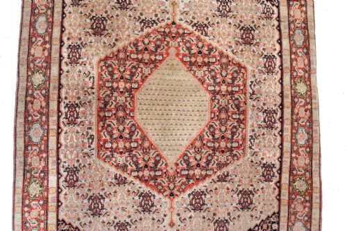 FINE ANTIQUE PERSIAN SENNEH RUG 196X133CM - ADDITIONAL PHOTO 2