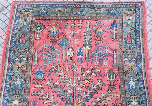 OLD TURKISH USHAK SMALL CARPET 264X199CM - ADDITIONAL PHOTO 9