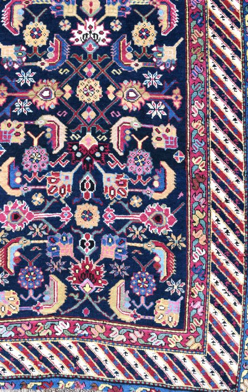 ANTIQUE CAUCASIAN KARABAGH RUNNER 502X97 - ADDITIONAL PHOTO 1