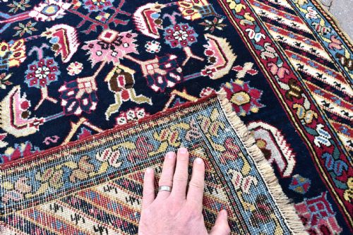 ANTIQUE CAUCASIAN KARABAGH RUNNER 502X97 - ADDITIONAL PHOTO 6