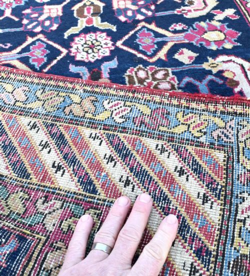 ANTIQUE CAUCASIAN KARABAGH RUNNER 502X97 - ADDITIONAL PHOTO 8