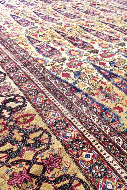 VERY LARGE AND EARLY KERMANSHAH CARPET 625X380CM - ADDITIONAL PHOTO 9
