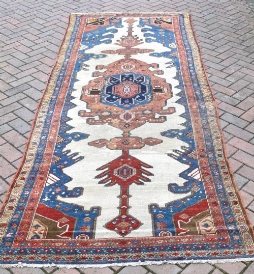 ANTIQUE PERSIAN MALYOR KELLEH CARPET 330X130CM - ADDITIONAL PHOTO 2