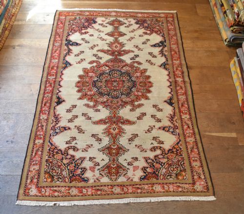 fine antique malyor rug 188x122cm - CATEGORY: ANTIQUE RUGS - DATED 1900