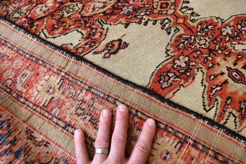 FINE ANTIQUE MALYOR RUG 188X122CM - ADDITIONAL PHOTO 2