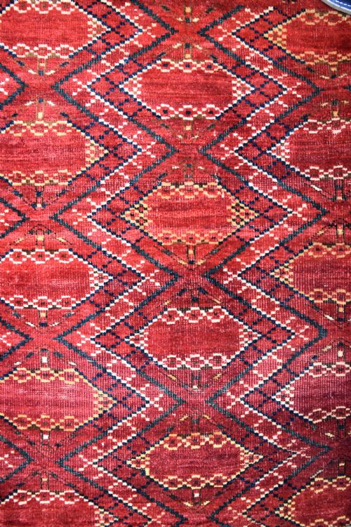 ANTIQUE ERSARI BESHIR CHUVAL RUG 165X100CM - ADDITIONAL PHOTO 2