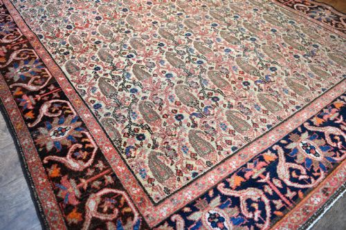 ANTIQUE MALYOR RUG 196X1300 - ADDITIONAL PHOTO 2