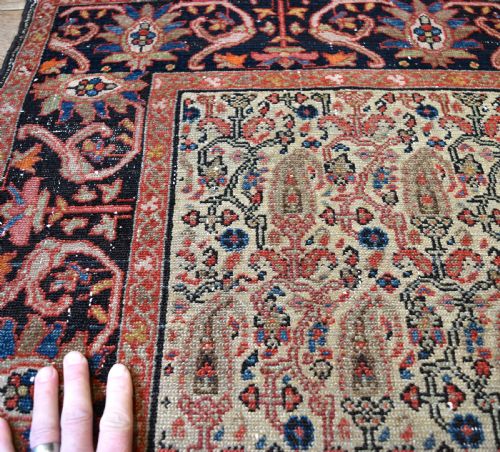 ANTIQUE MALYOR RUG 196X1300 - ADDITIONAL PHOTO 3