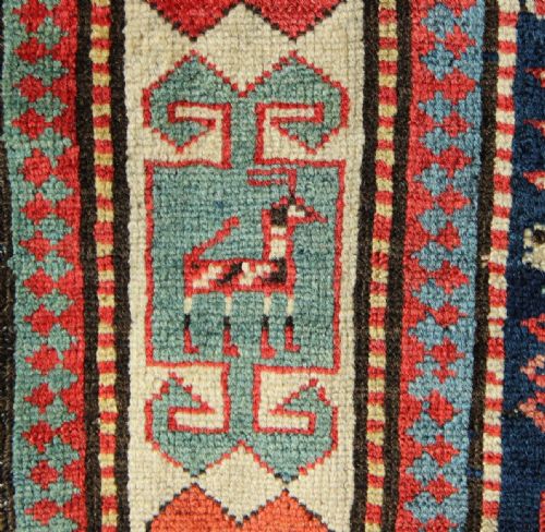 ANTIQUE AKSTAFA RUG - ADDITIONAL PHOTO 1