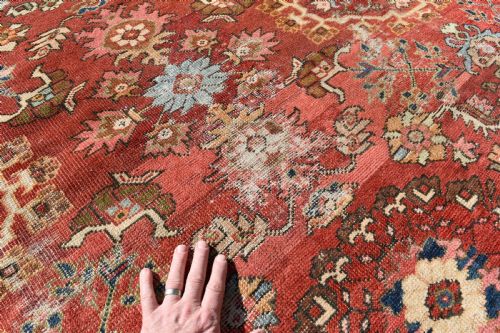 ANTIQUE PERSIAN MAHAL CARPET 413X306CM - ADDITIONAL PHOTO 2