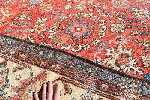 ANTIQUE PERSIAN MAHAL CARPET 413X306CM - ADDITIONAL PHOTO 5