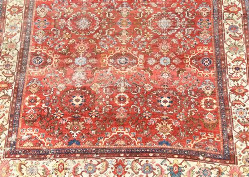 ANTIQUE PERSIAN MAHAL CARPET 413X306CM - ADDITIONAL PHOTO 6
