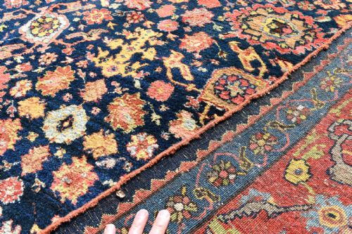 ANTIQUE ROOMSIZE GARRUS BIJAR CARPET 231X328CM - ADDITIONAL PHOTO 6