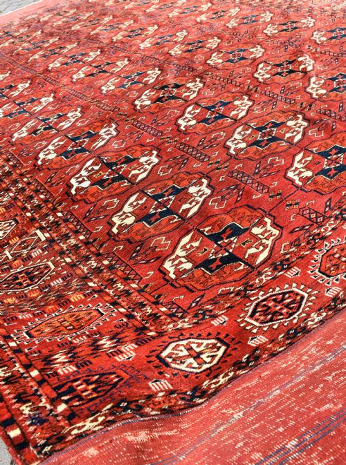 ANTIQUE TEKKE MAIN CARPET 292X200CM - ADDITIONAL PHOTO 5