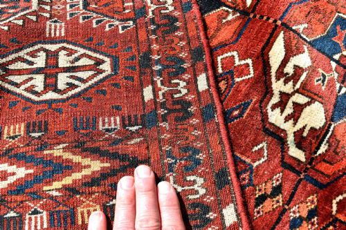 ANTIQUE TEKKE MAIN CARPET 292X200CM - ADDITIONAL PHOTO 6
