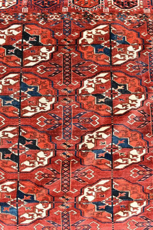 ANTIQUE TEKKE MAIN CARPET 292X200CM - ADDITIONAL PHOTO 9