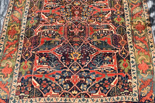 ANTIQUE BIJAR GARRUS CARPET 510X343CM - ADDITIONAL PHOTO 2