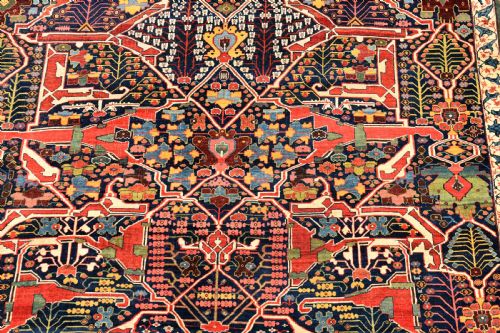ANTIQUE BIJAR GARRUS CARPET 510X343CM - ADDITIONAL PHOTO 4