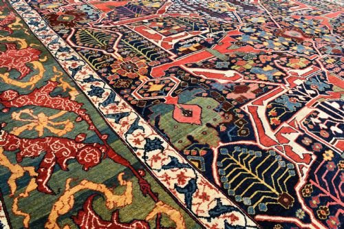 ANTIQUE BIJAR GARRUS CARPET 510X343CM - ADDITIONAL PHOTO 7